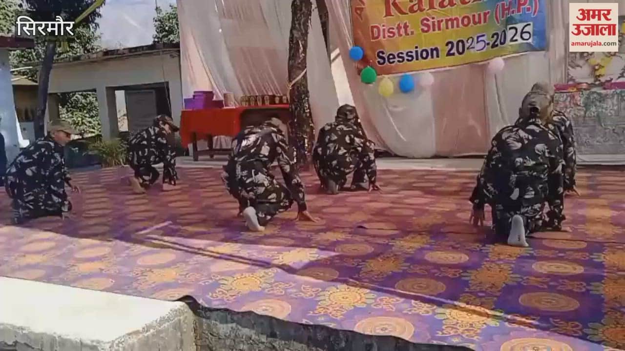 Sirmour Mayank and Tanisha Tomar received the best student award at Kalatha School