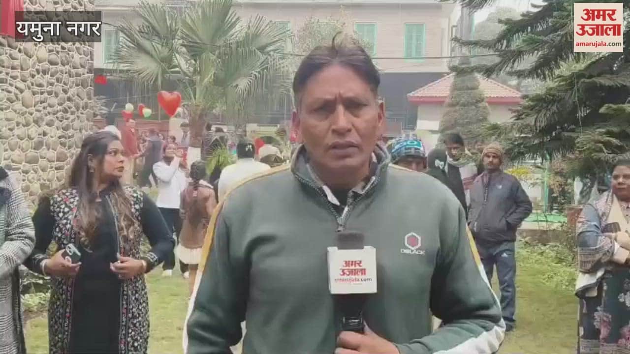 Christmas celebrations are in full swing in Yamunanagar, with churches witnessing a huge rush of devotees