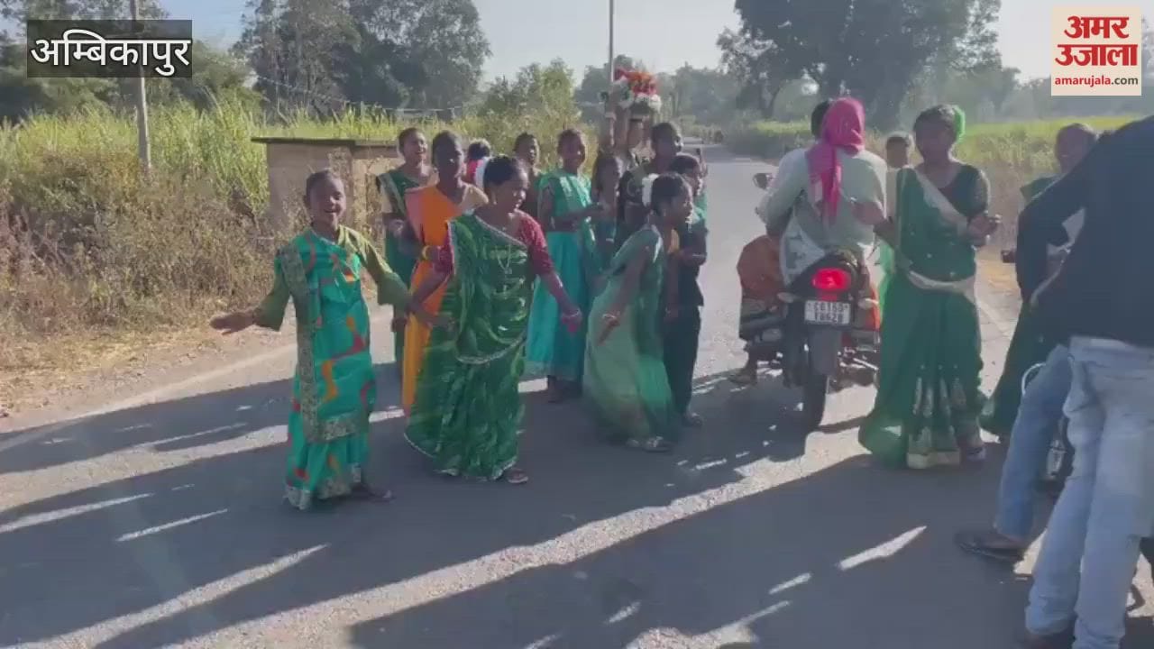 Surguja In Lundra tribal traditions come alive as children perform the Suga dance to raise funds