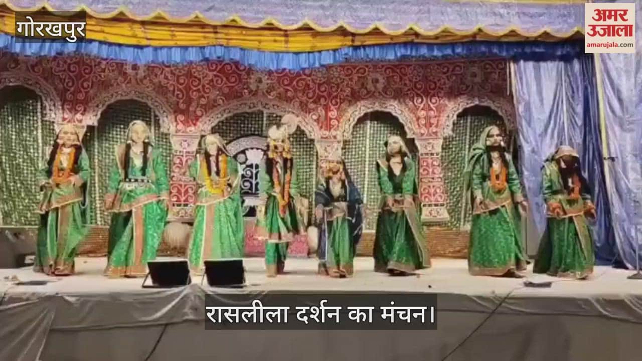 Artists from Vrindavan staged Raasleela Darshan