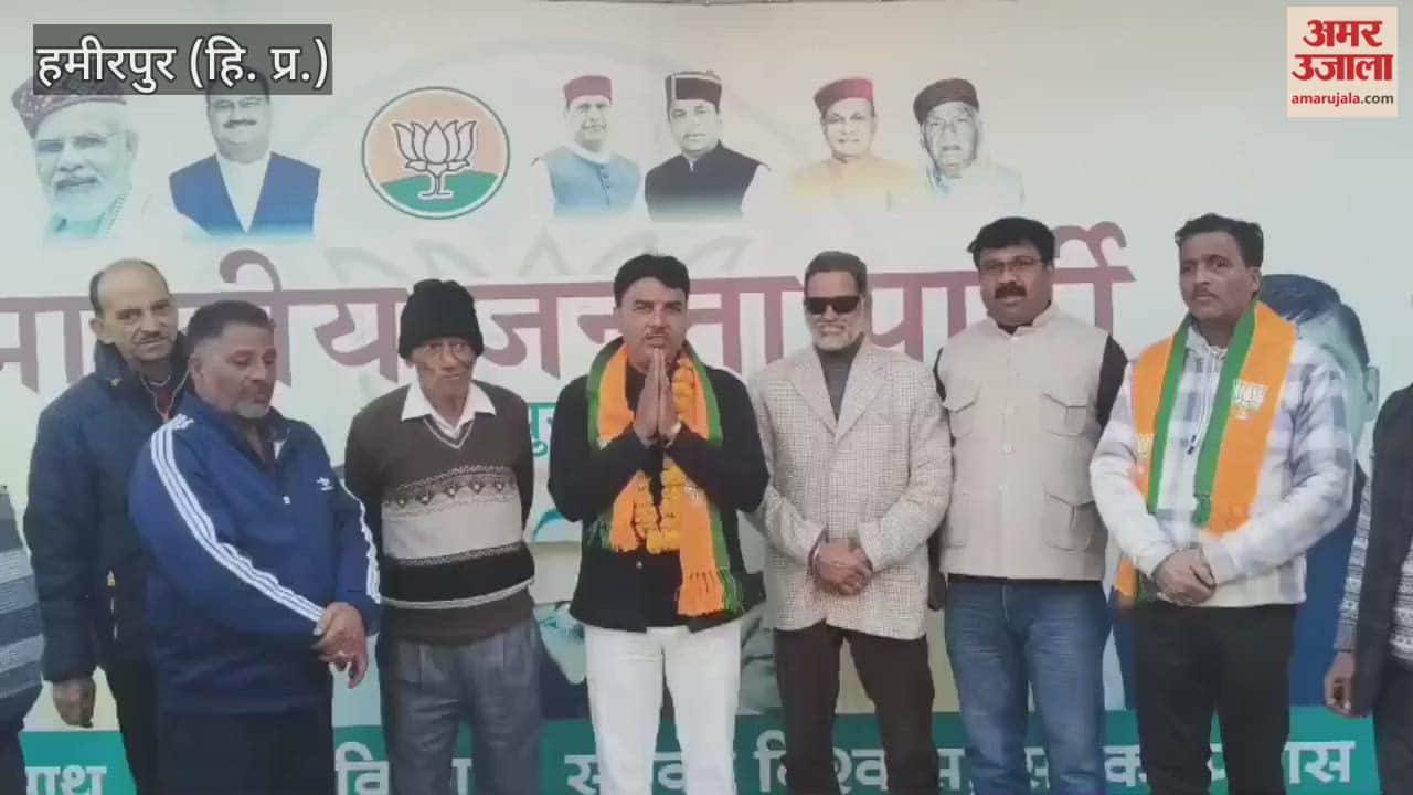 Hamirpur Prakash Sadial has been appointed as the acting president of the BJP urban unit