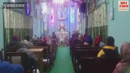 Special prayers were held in the church on the birthday of Lord Jesus.