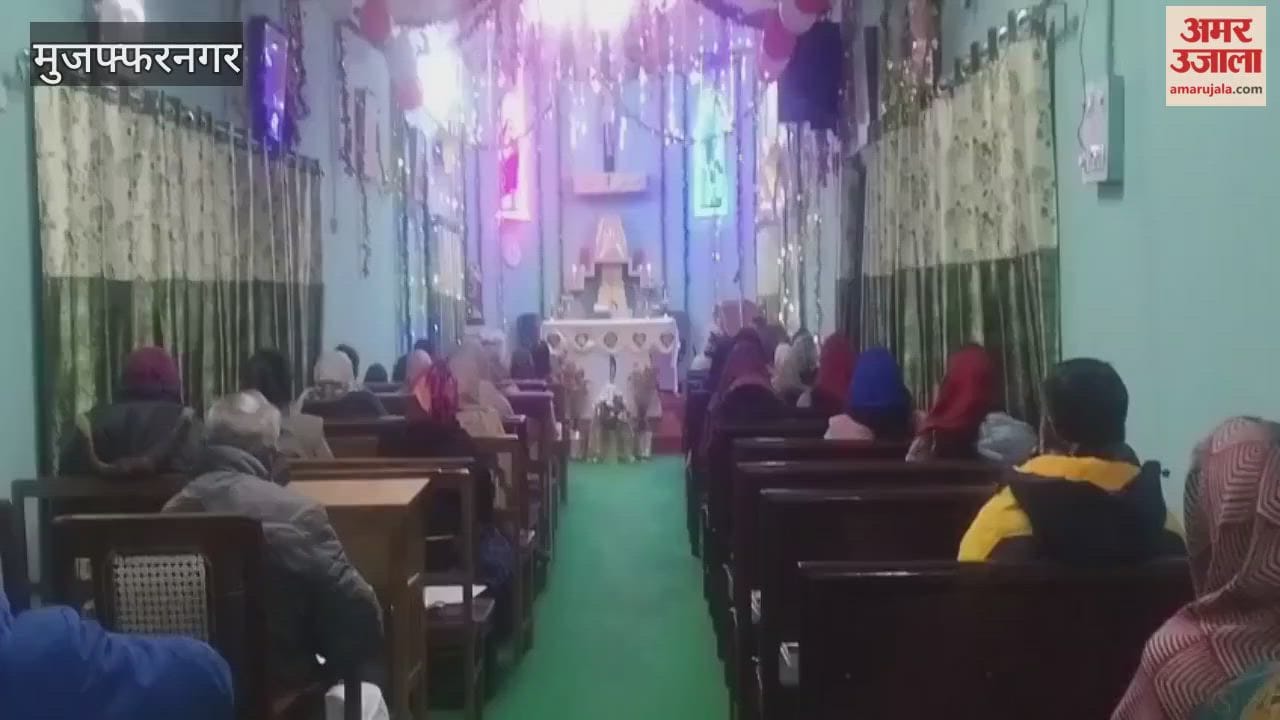 Special prayers were held in the church on the birthday of Lord Jesus.