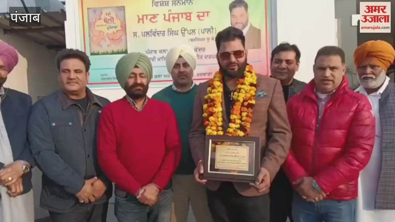 Birmingham businessman Palwinder Singh Pali Uppal receives Maan Punjab Award