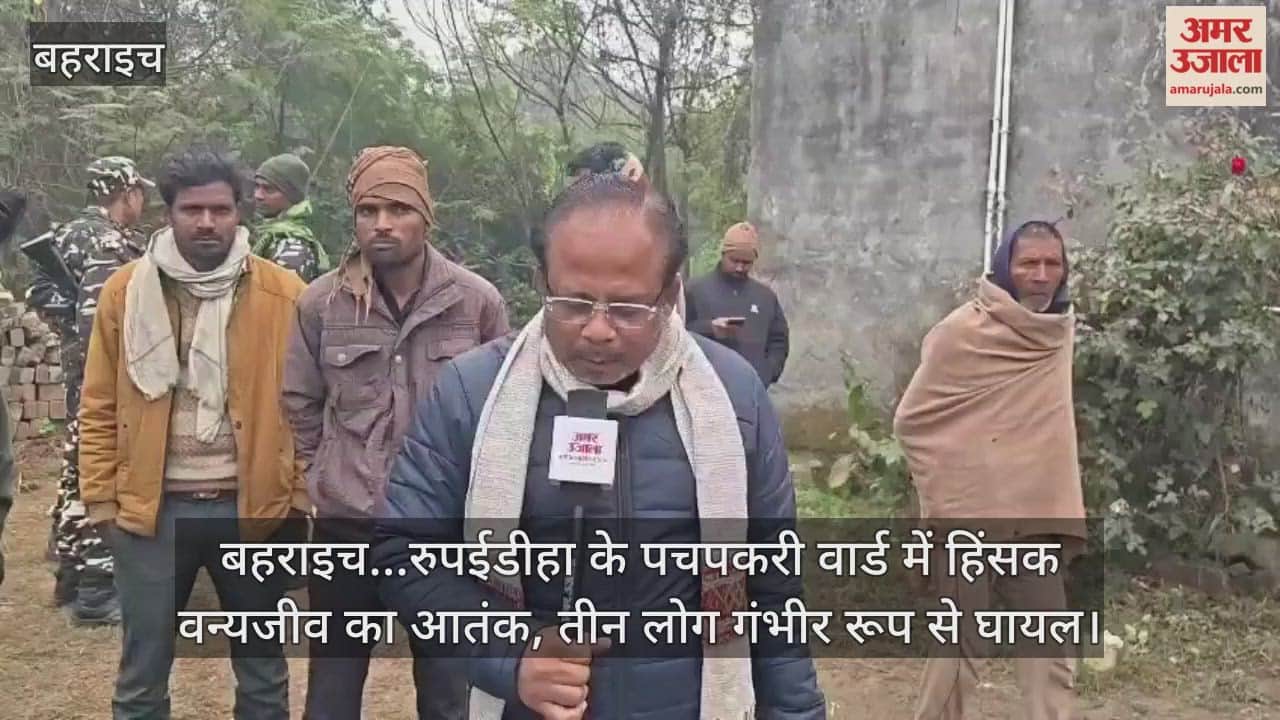 Video : बहराइच...रुपईडीहा के पचपकरी वार्ड में हिंसक वन्यजीव का आतंक, तीन लोग गंभीर रूप से घायल