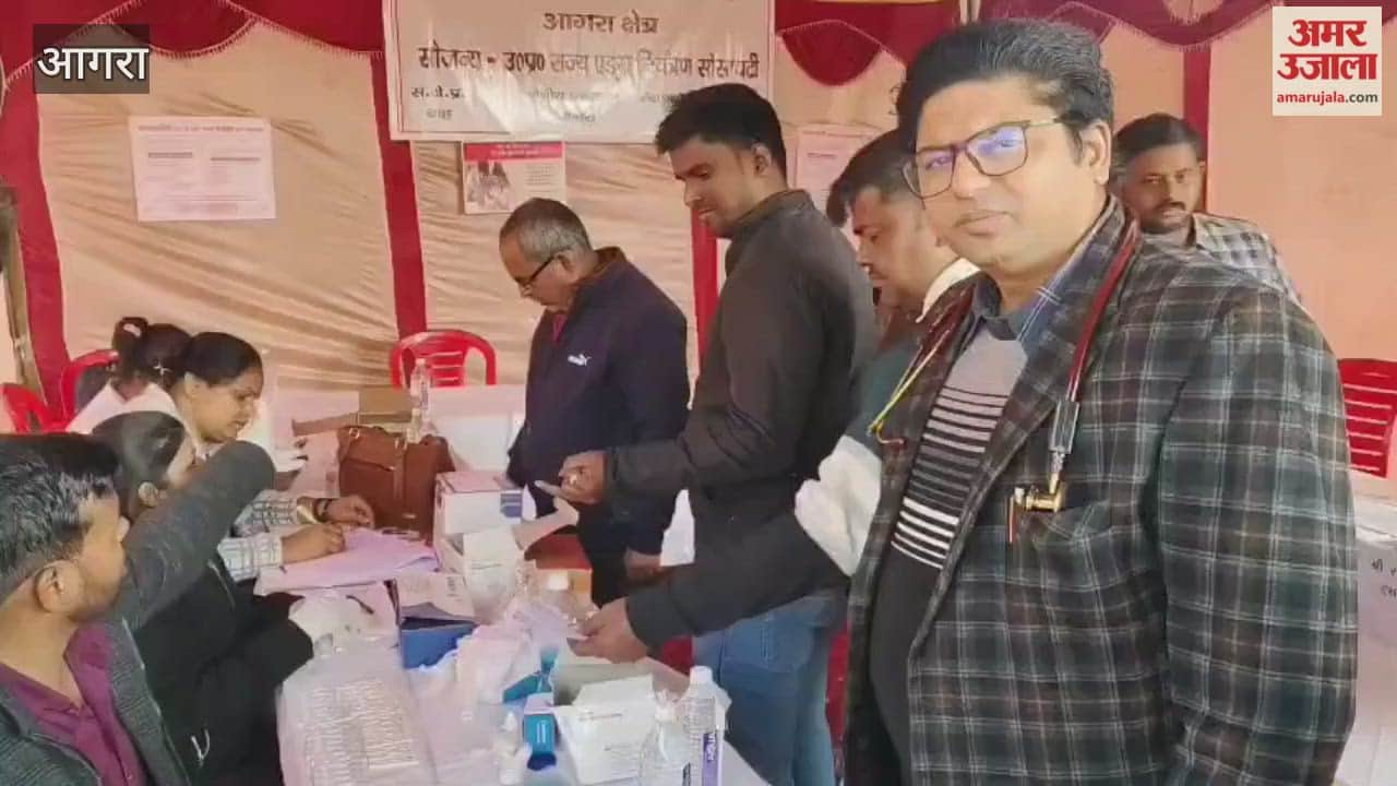 Health Camp Organised at Bah Bus Depot for Drivers Conductors and Staff