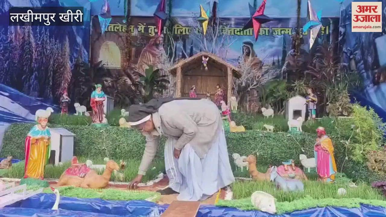 Lakhimpur Kheri is abuzz with Christmas cheer and the churches have been specially decorated