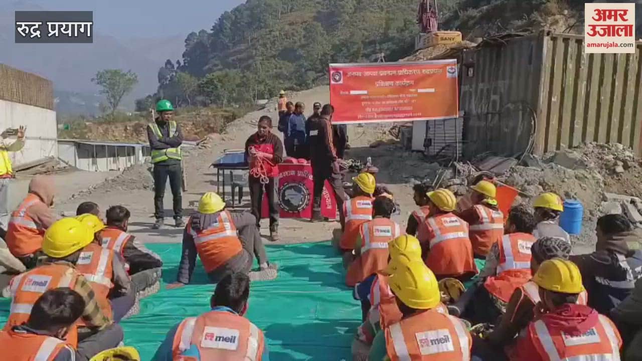 Megha Engineering successfully completed disaster management and life safety training in Sumerpur.