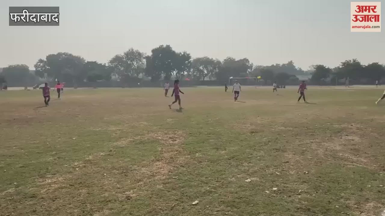 Players showcasing their skills in the football championship
