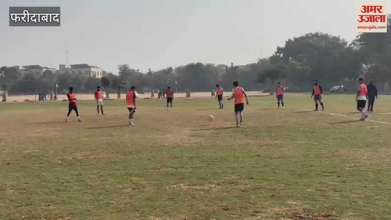 Tournament of men teams starts in football competition in Faridabad