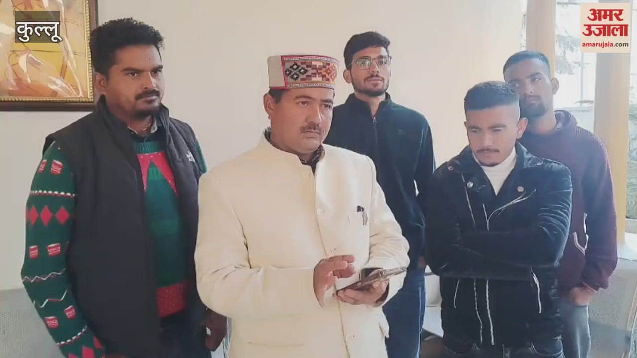 Kullu Villagers approach the Deputy Commissioner regarding the road closure issue that has been ongoing for three years