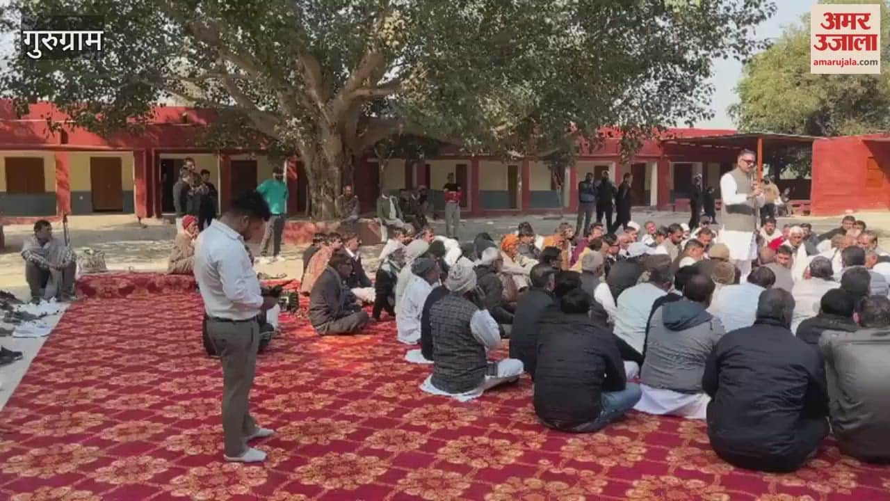 Mahapanchayat in Tikli regarding religious place in gurugram