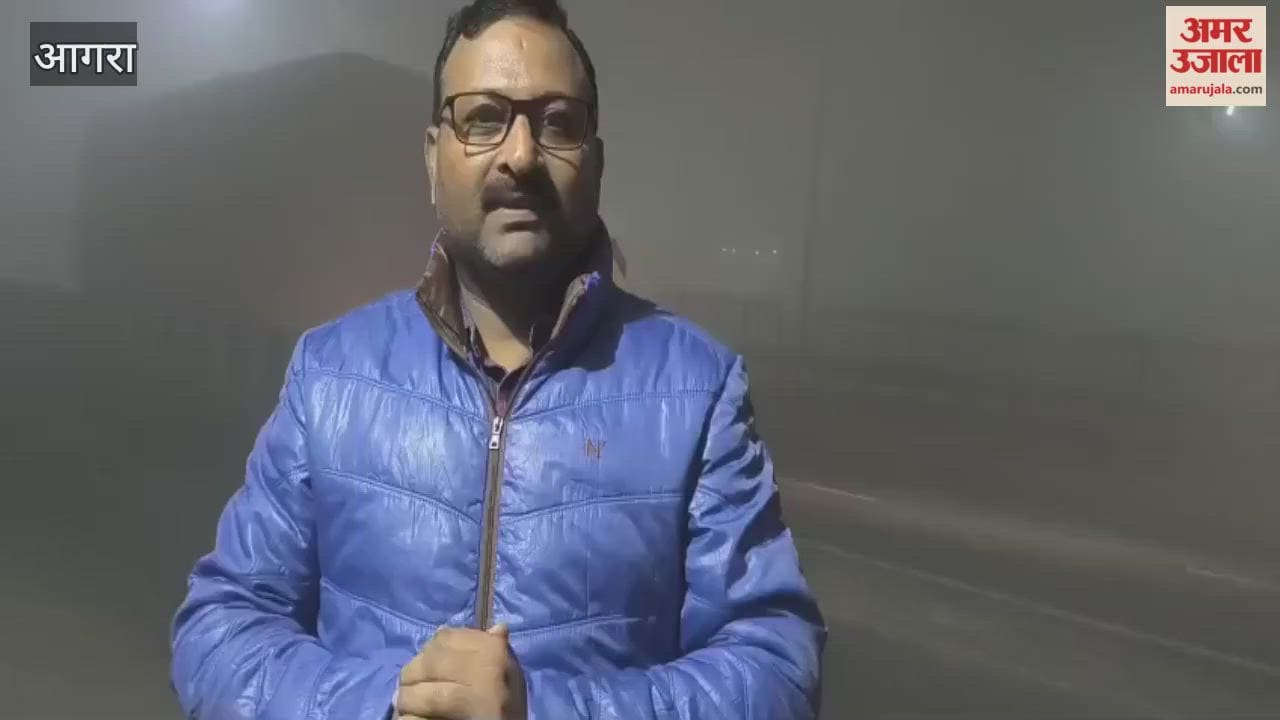 Heavy fog on Delhi Highway visibility zero drivers should drive carefully