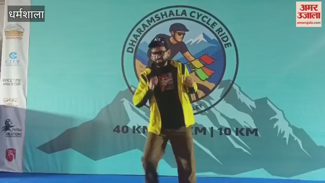 A cycle ride was organized in Dharamshala, and Mayor Meenu Sharma flagged it off