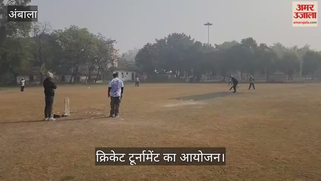 Cricket tournament organized in Ambala