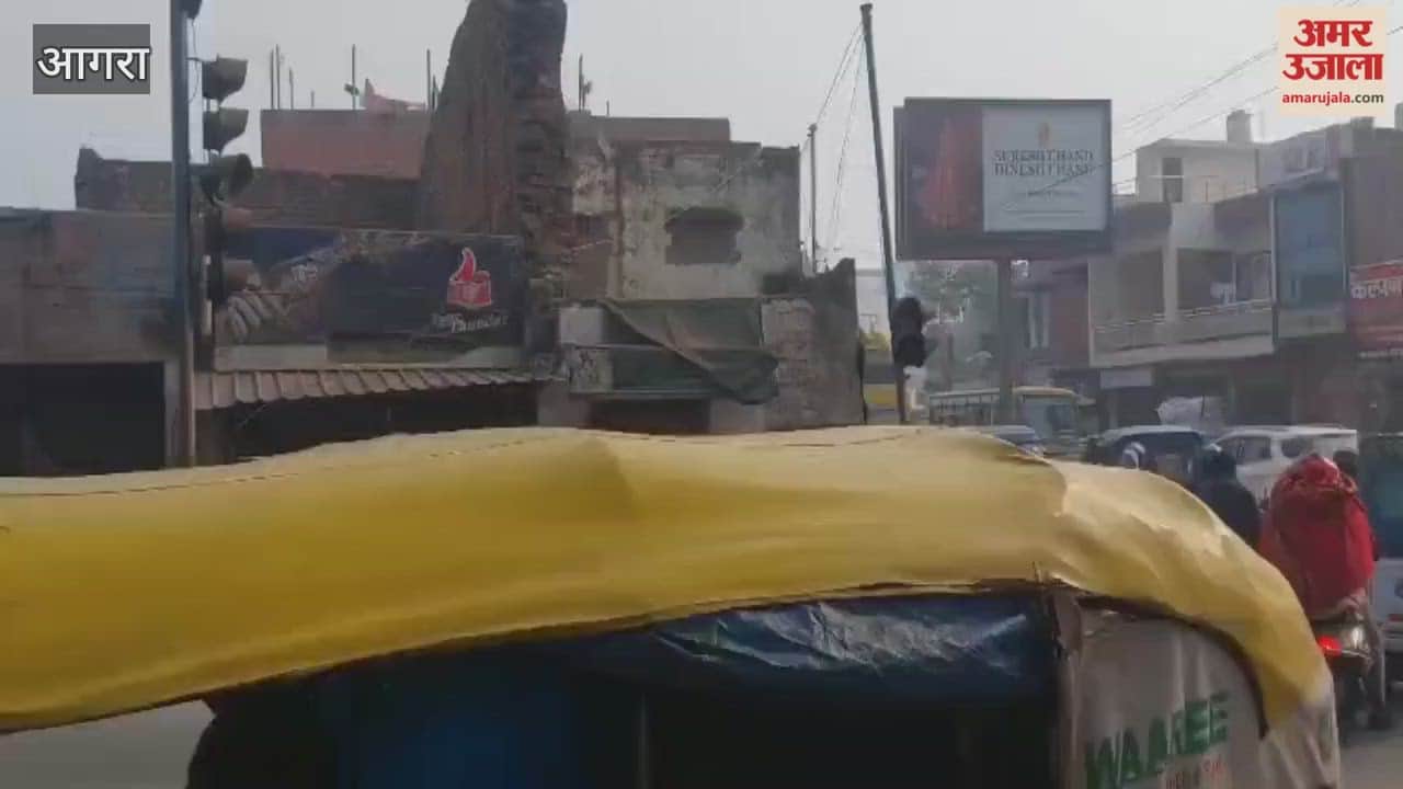 Traffic pressure has increased on Yamuna riverbank road