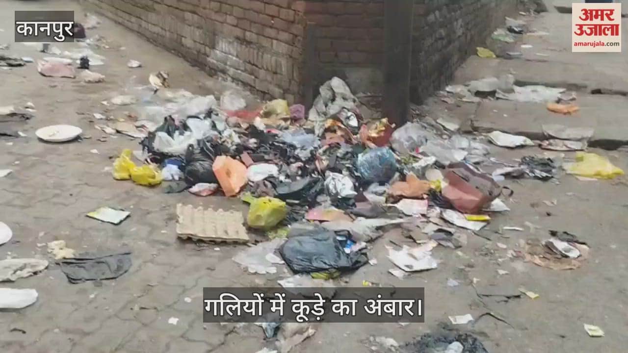 कानपुर: चकेरी में स्वच्छता अभियान फेल, सफाईकर्मियों के न आने से नारकीय हुई जिंदगी