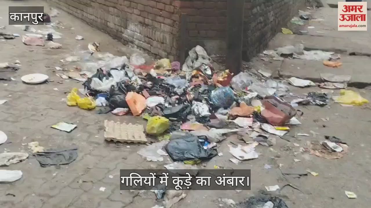 कानपुर: चकेरी में स्वच्छता अभियान फेल, सफाईकर्मियों के न आने से नारकीय हुई जिंदगी