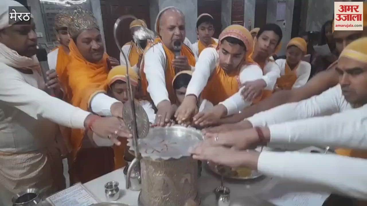 Meerut: Organization of puja prashal camp
