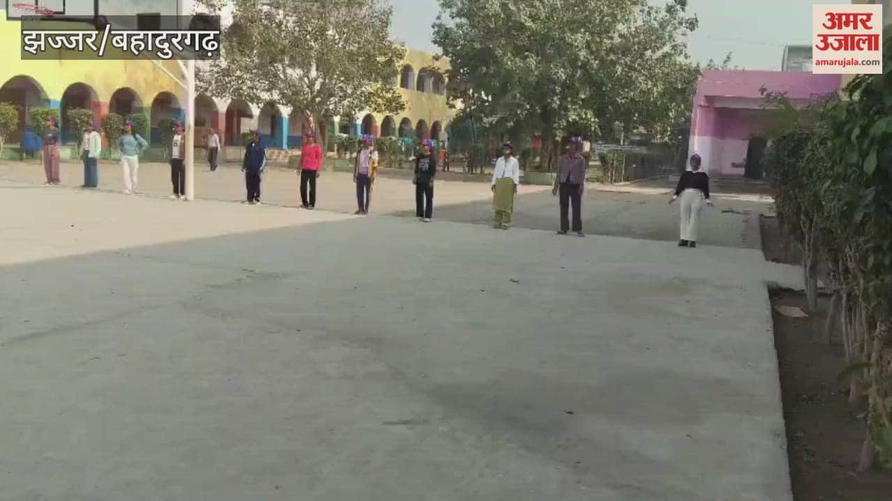 During the NSS camp in Jhajjar, female students were given information on first aid