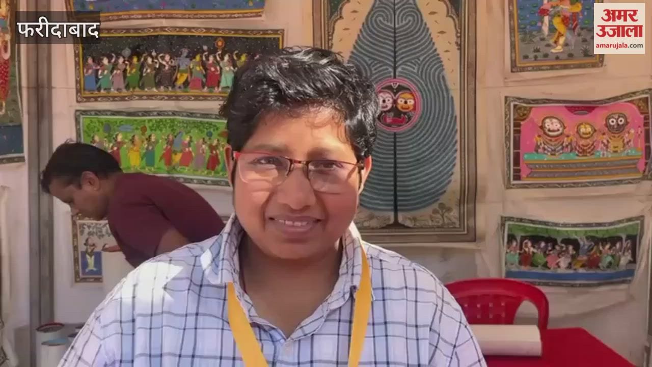 Bismita arrived from Odisha at Saras Mela