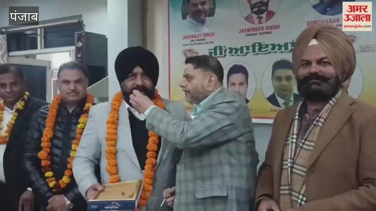 Newly elected office bearers of Phagwara City Club took charge