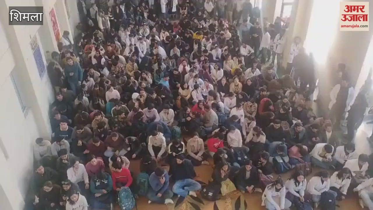Shimla Resident doctors demanded the cancellation of the doctor's dismissal orders and chanted slogans of We are one