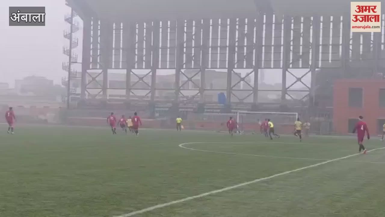 In Ambala, in the Mohinder Football Cup, the first semi-final was won by Mickey Model's team with a score of 4-1.