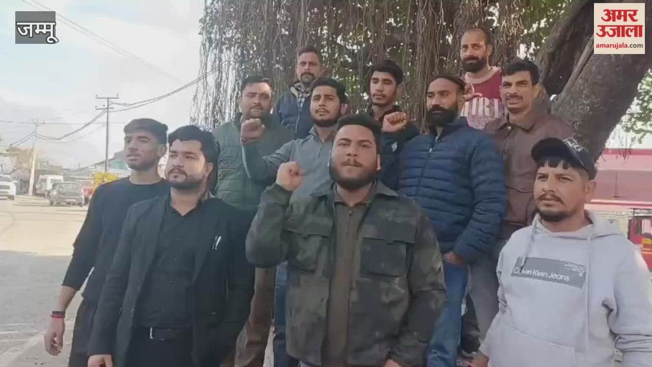 Transport union strongly protests against overloading challan in Reasi