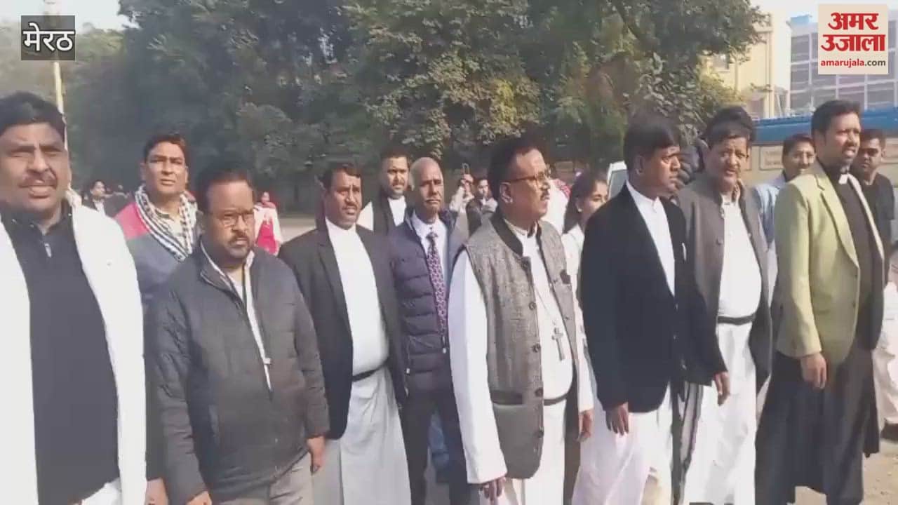 Meerut: Procession taken out from St. Joseph's Church