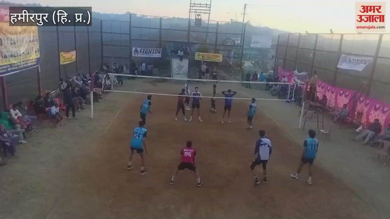 Hamirpur Volleyball Sports Hostel Una defeated Hamirpur in the Khelo India competition