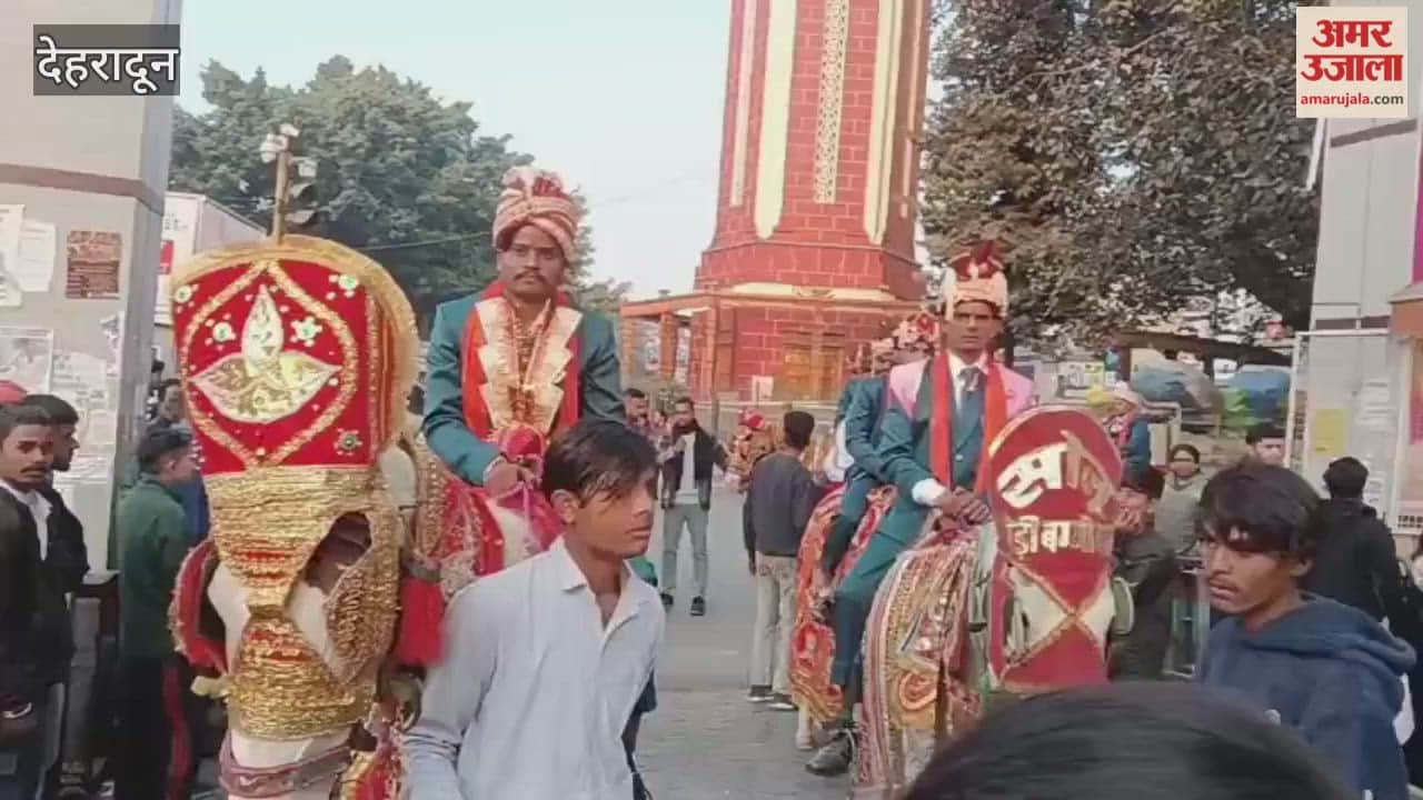 Mass wedding: 51 grooms marched together on the streets of Dehradun, leaving onlookers amaze