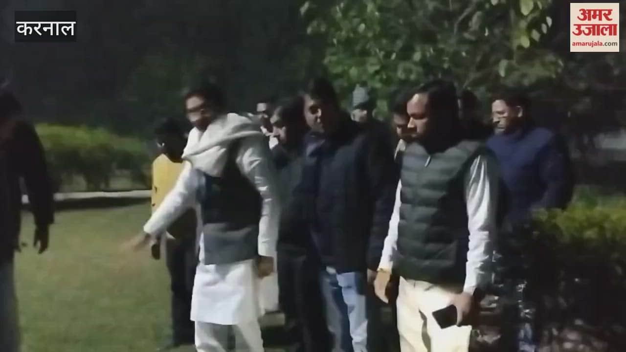 Assembly Speaker Harvinder Kalyan took stock of development works in Karnal