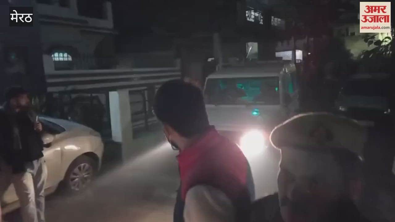 The body of notorious history-sheeter Vinay Tyagi reached Meerut by ambulance, causing chaos in the family after seeing the body.