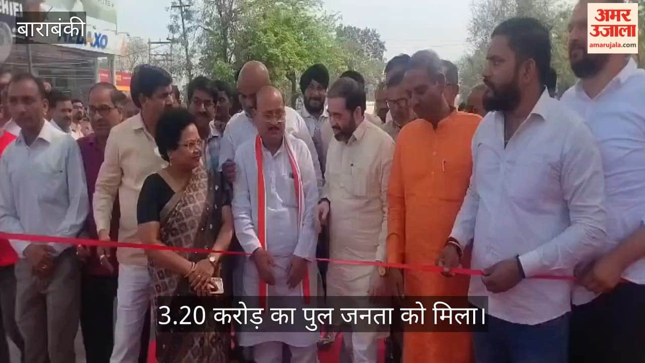 VIDEO: 3.20 करोड़ का पुल जनता को मिला, मंत्री ने किया शुभारंभ