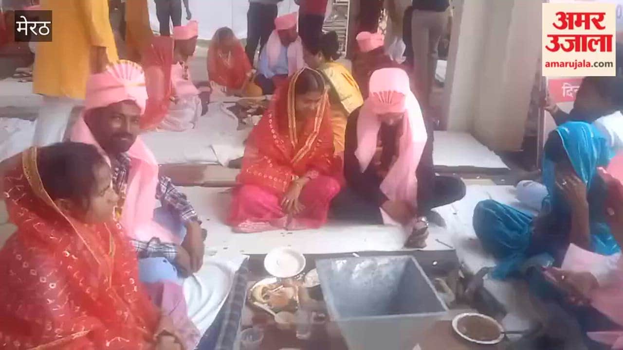 Meerut: 150 Couples Tie the Knot in Mass Wedding Ceremony in Meerut