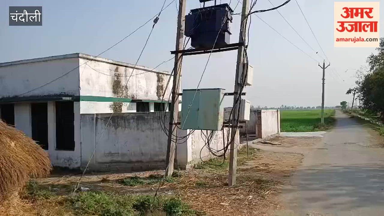 Dangling power lines near primary school pose risk of accident