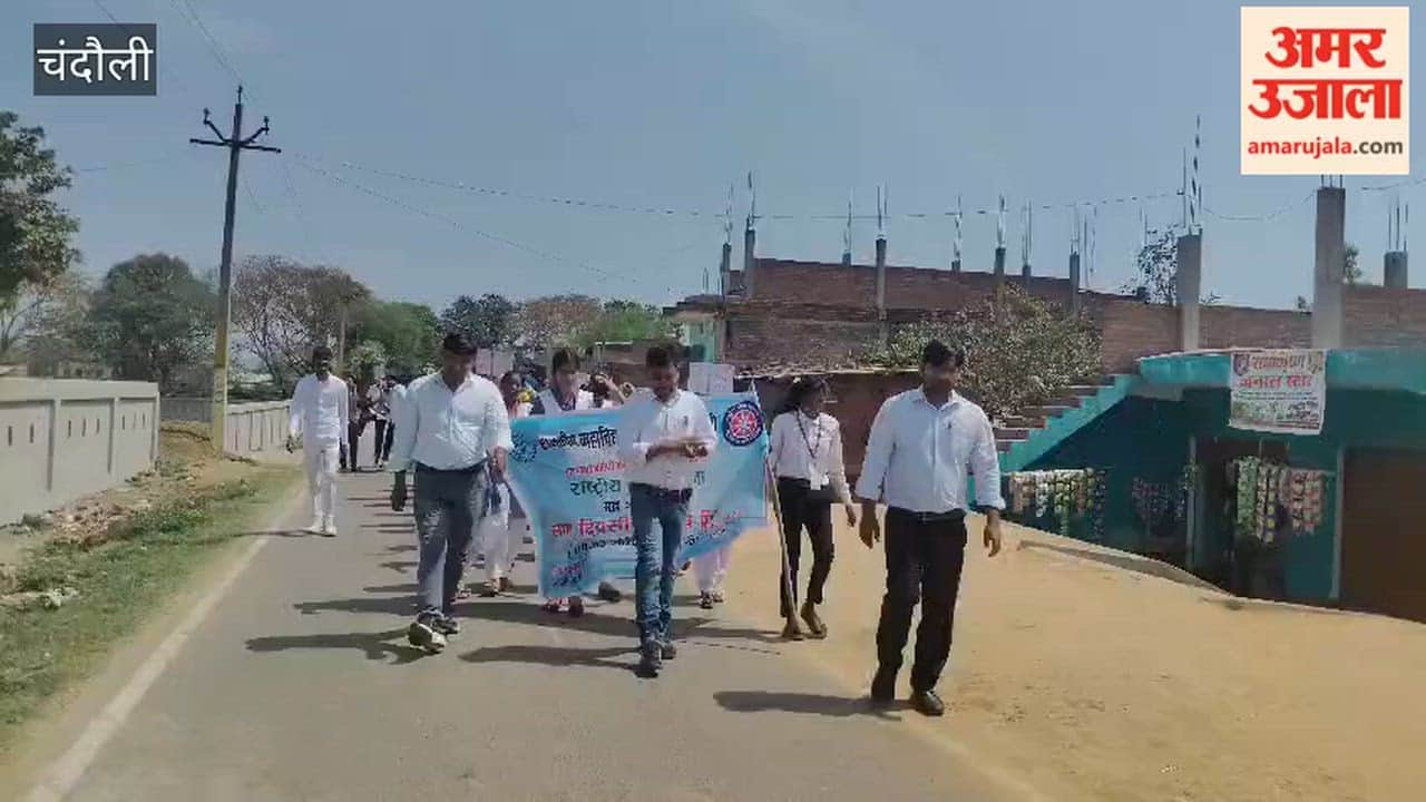 third day of NSS camp students gave message of drug de-addiction