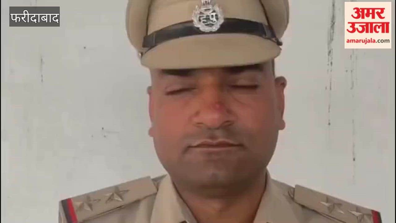 decomposed body of unknown person was found hanging from Jamun tree in a field in Faridabad