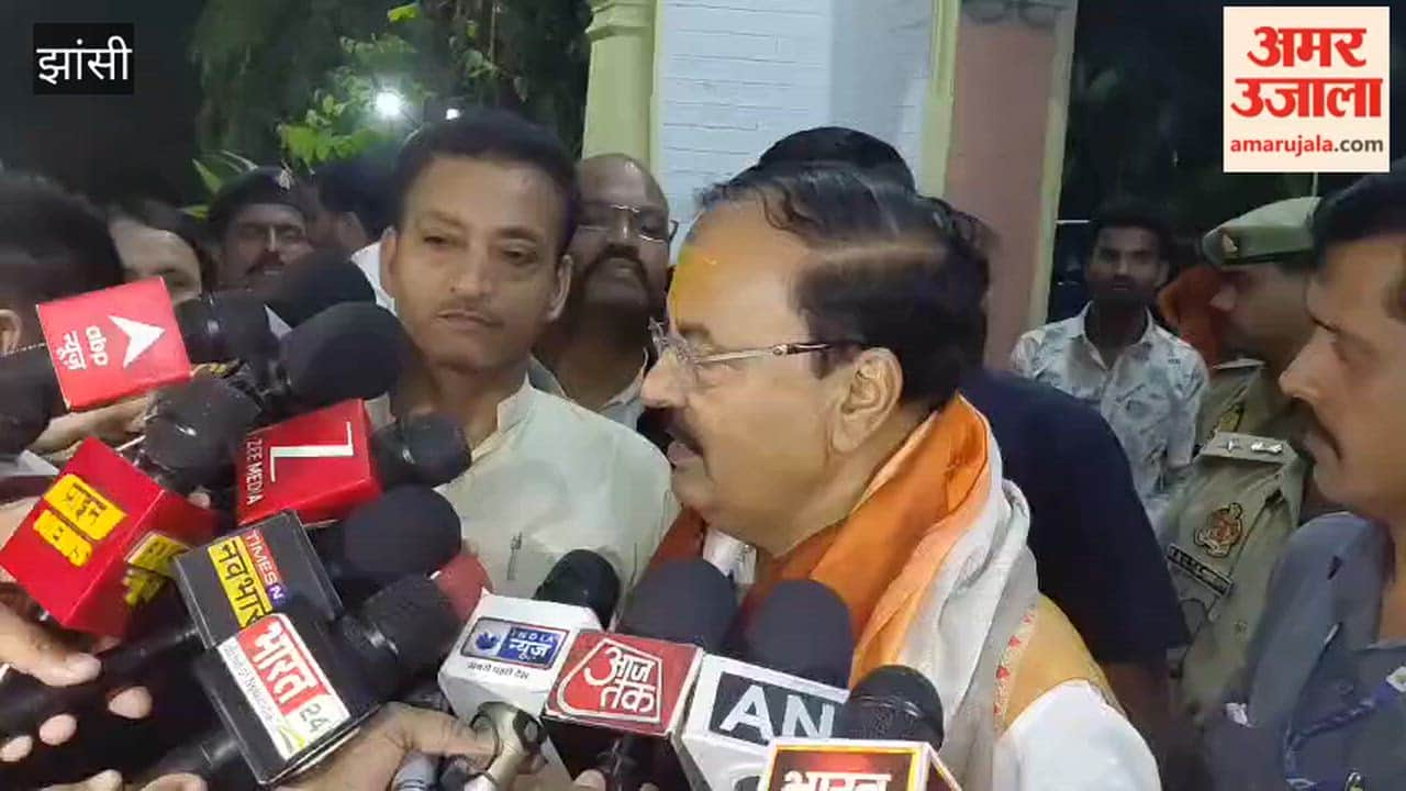 Deputy CM Keshav said in Jhansi – Rahul and Akhilesh's politics is shameful during the global crisis