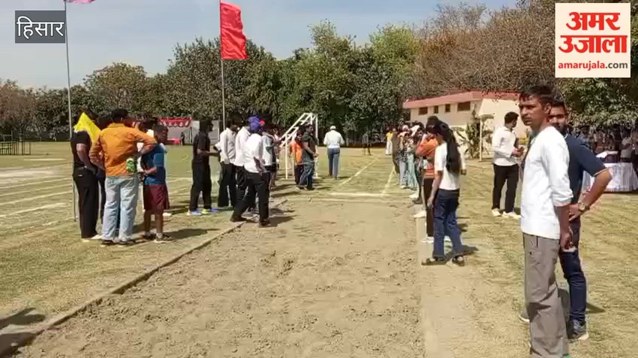 Rishika from the Department of Physics secured first place in the women's category at the annual sports competition in Hisar.