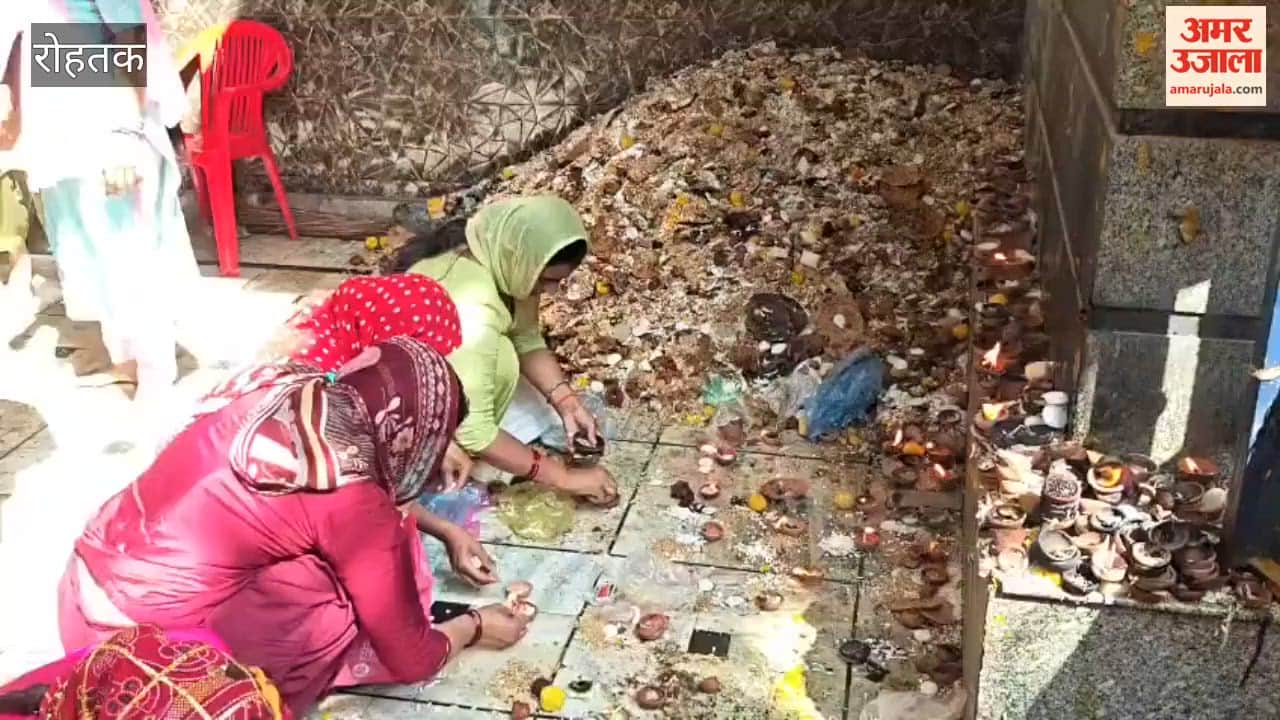 Chaitra month fair begins at Mata Darwaza Sheetla Temple in Rohtak