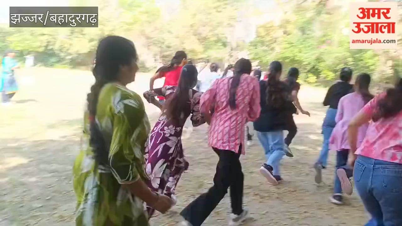 Sports competition organized in women college