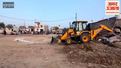 Bulldozers run on illegal five-acre colony in Gurugram