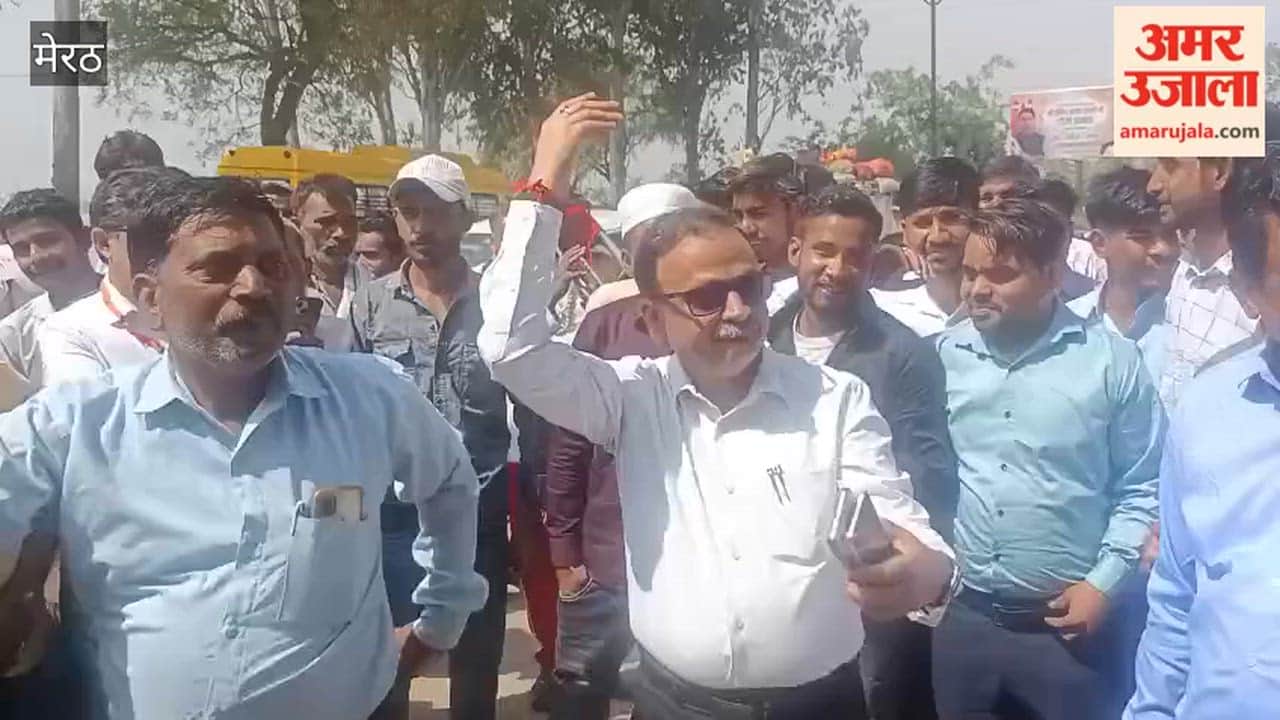 Deputy Labour Commissioner Dances in Grooms Procession at Mass Wedding Event in Meerut