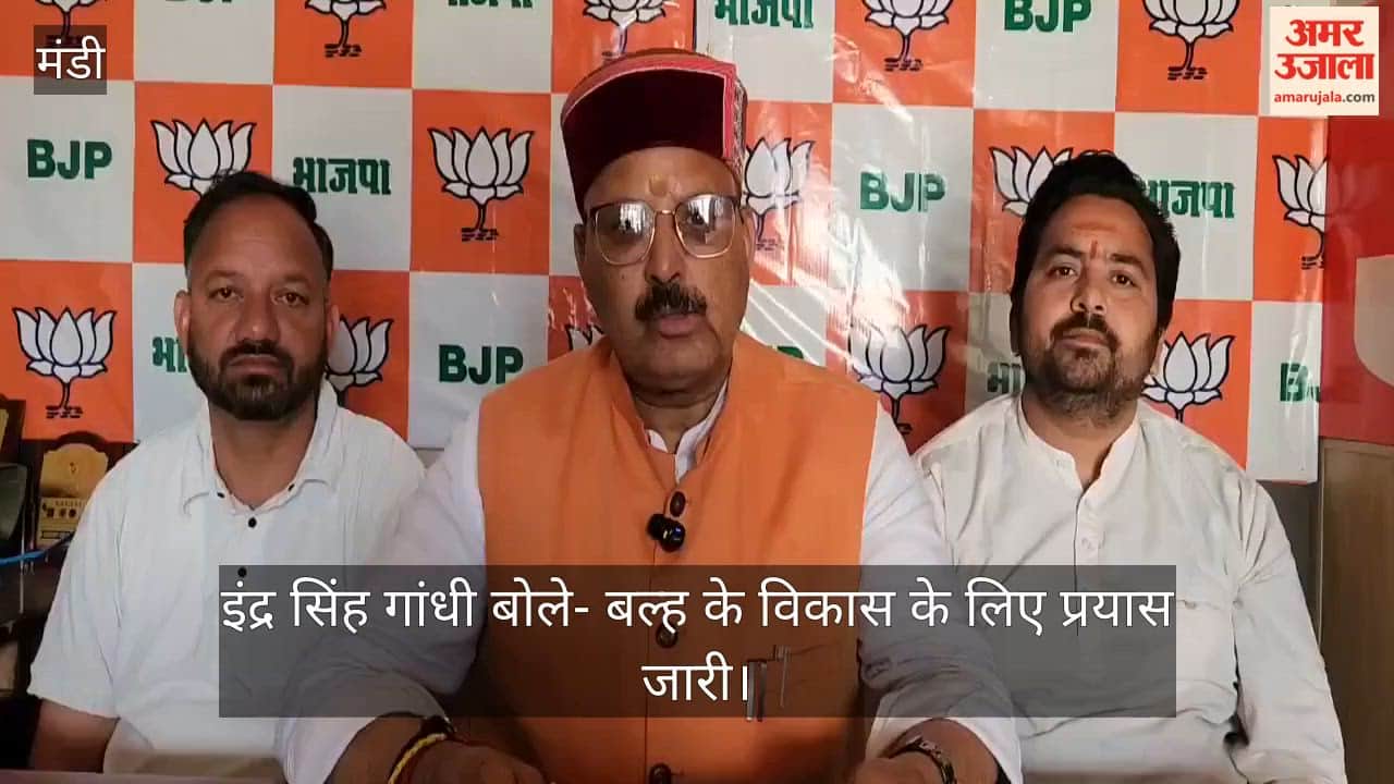 Indra Singh Gandhi Says: Efforts for the Development of Balh Continue
