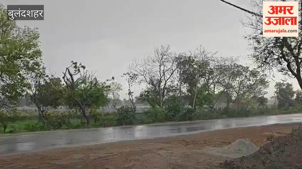 Weather changes in Bulandshahr, strong winds and rain bring relief from the heat