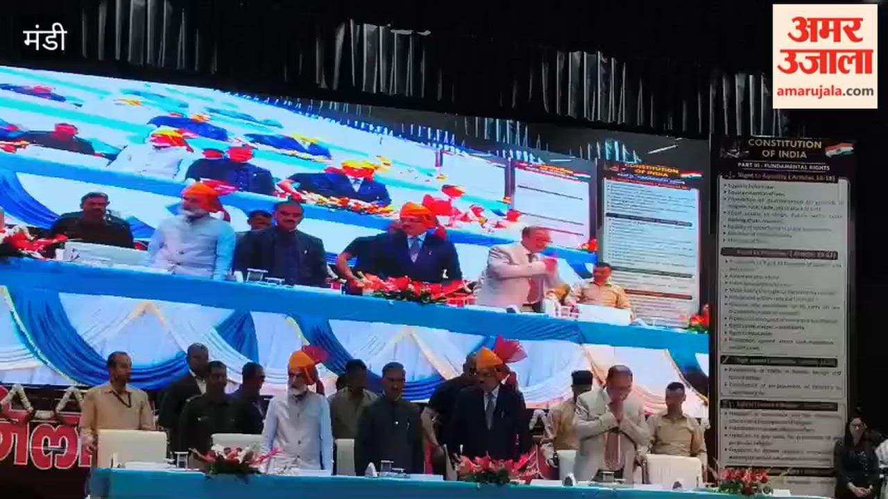 Mandi CJI Lays Foundation Stone of Court Complex