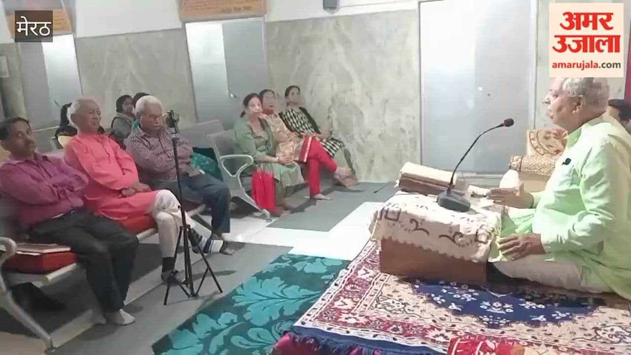 Meerut: Weekly discussion in Arya Samaj Mandir