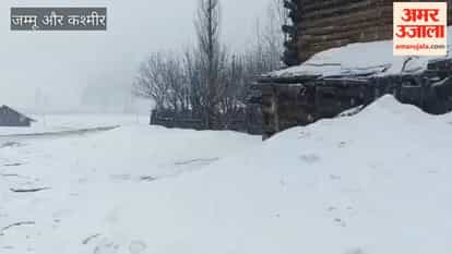 Snowfall at Razdan Top Forces Closure of Bandipora–Gurez Road; Traffic Suspended Till Further Orders